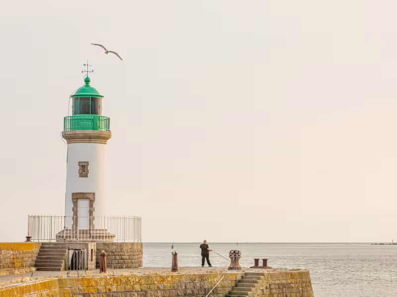 Phare de la Jetée Est à Saint-Nazaire