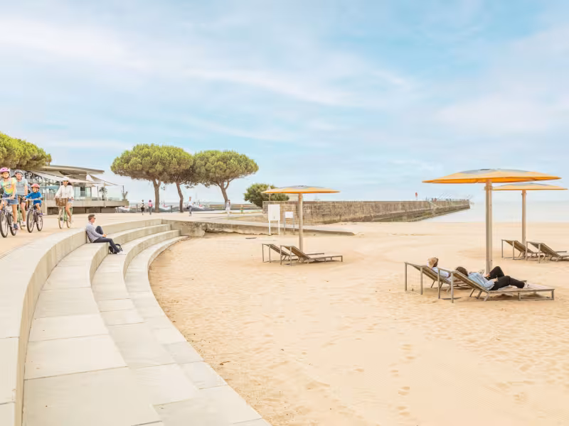 Plage - Place du Commando, Saint-Nazaire