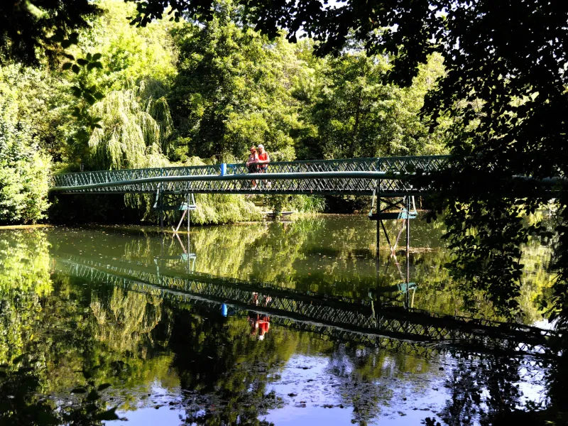 Passerelle sur la Sèvre Niortaise
