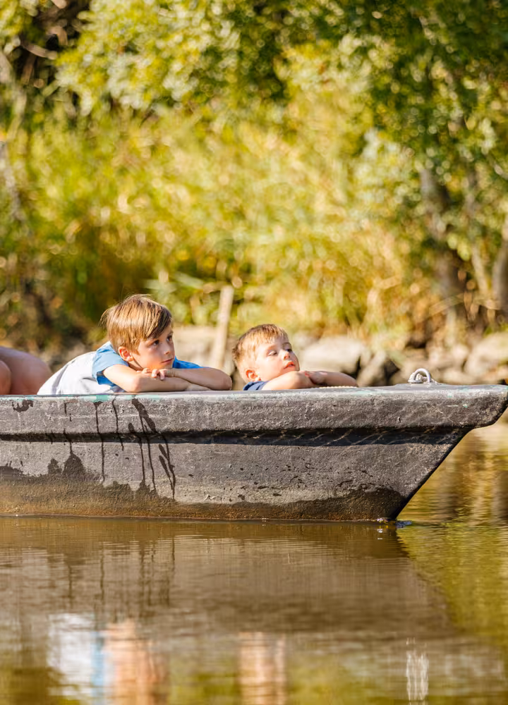 Balade en barque en Brière