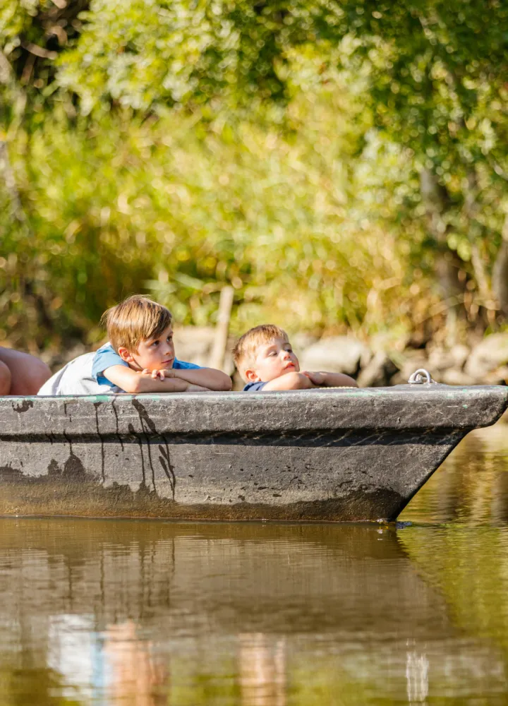 Balade en barque en Brière