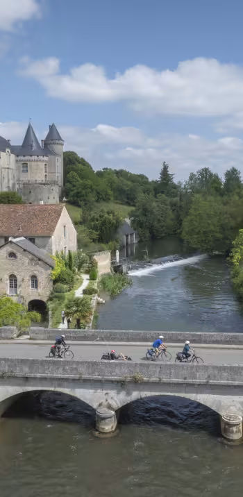Balade à vélo Verteuil sur Charente - Département de La Charente