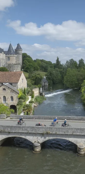 Balade à vélo Verteuil sur Charente - Département de La Charente