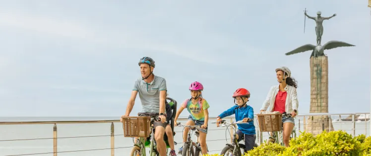 Front de mer de Saint-Nazaire à vélo