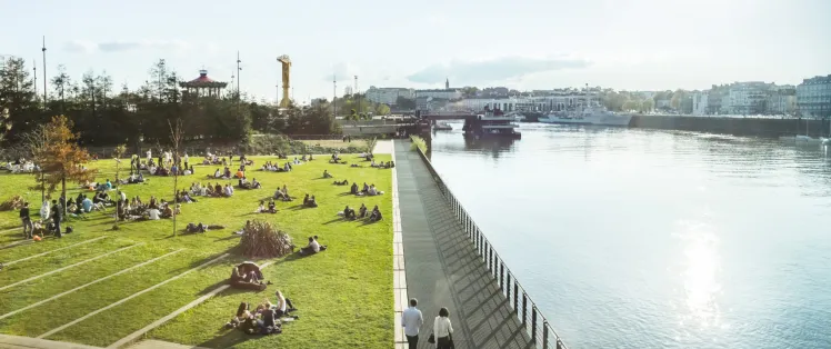 Parc des Chantiers, île de Nantes