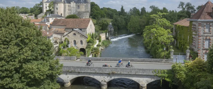 Balade à vélo Verteuil sur Charente - Département de La Charente