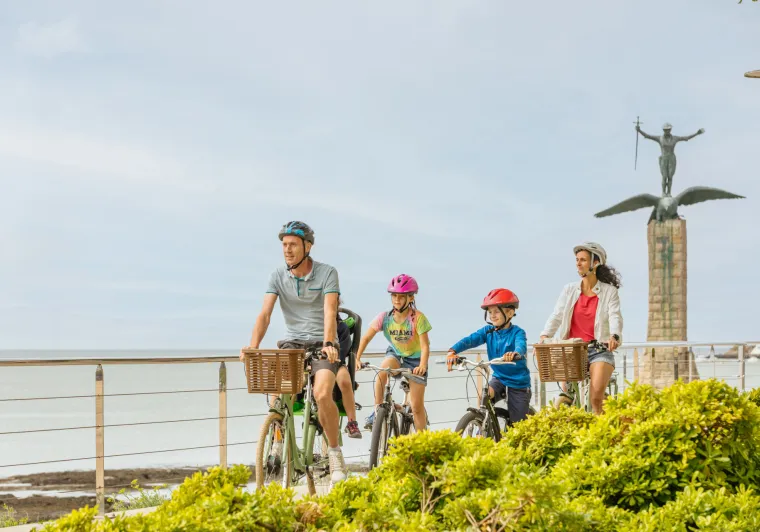 Front de mer de Saint-Nazaire à vélo