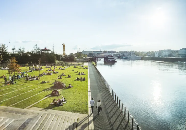 Parc des Chantiers, île de Nantes