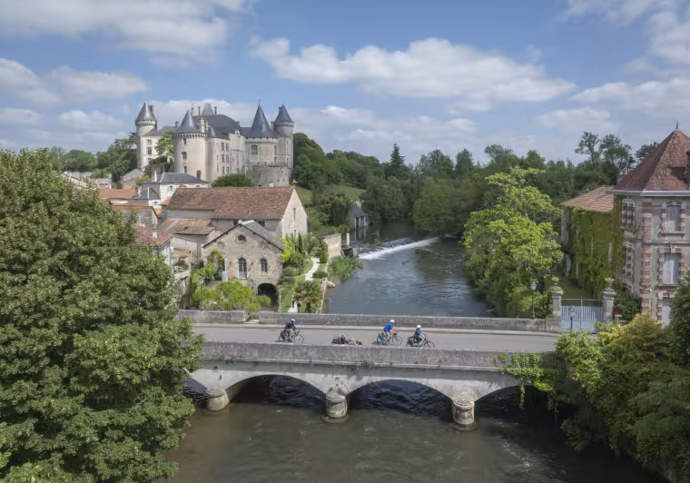 Balade à vélo Verteuil sur Charente - Département de La Charente
