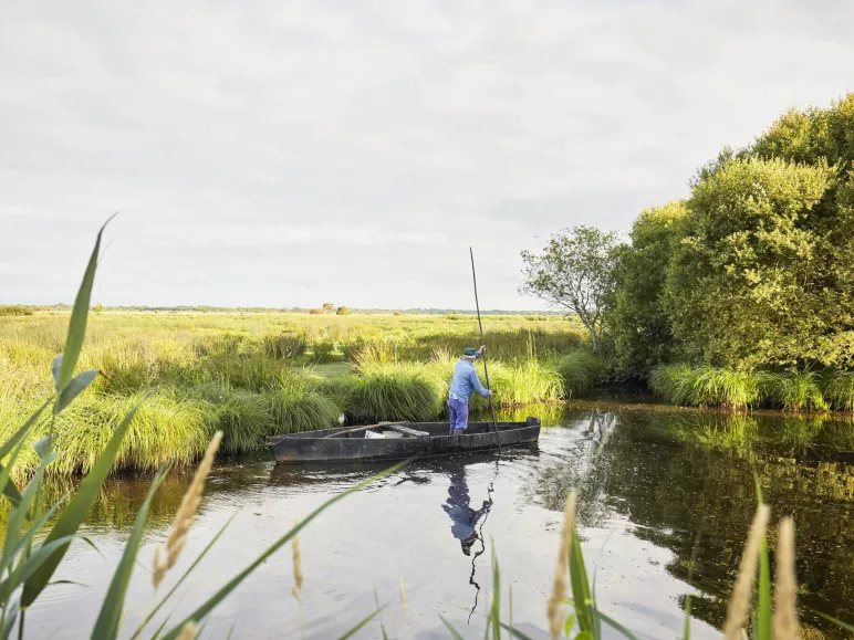 Balade en barque dans le PNR de Brière